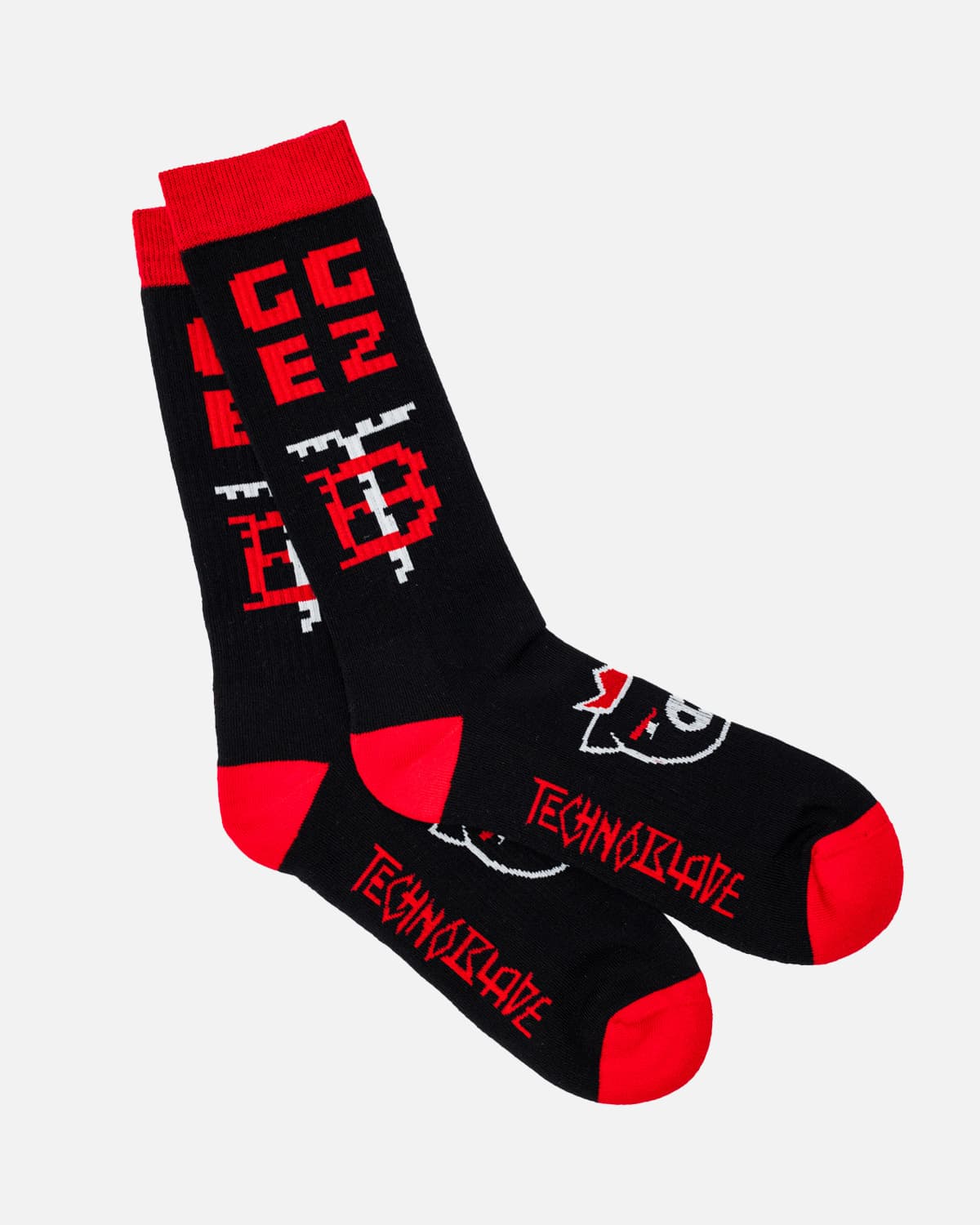 GGEZ Socks (Black/Red) - Image 7